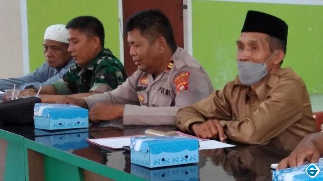 Latif Suparman Gelar Rapat Pembentukan Panitia HUT RI Ke-77 Tingkat Kecamatan Tibawa Tahun 2022
