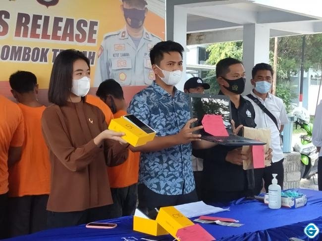 Dalam Sepekan, Polres Lombok Tengah Berhasil Ungkap Tiga Kasus