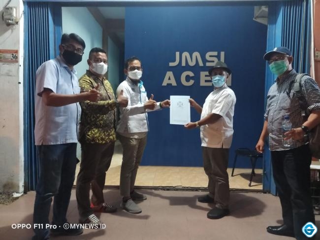 Dewan Pers Lakukan Verfak JMSI Aceh Sebagai Pengda ke 10 di Indonesia