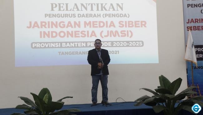 Ketua Komnas HAM Hadiri Pengukuhan Pengda JMSI Banten, Ini Kata Ketum Teguh Santosa