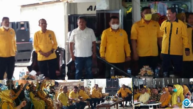 Gelar Muscab, 10 Kecamatan Dukung Ketua DPD Golkar Kabgor Maju di Pilkada 2024