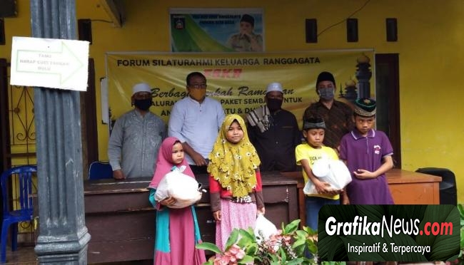 FSKR Mataram Berbagi 103 Paket Bantuan di Desa Ranggagata