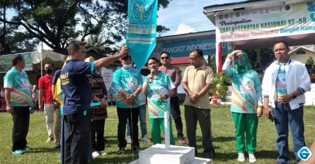 Momentum HKN Ke-58 Tahun 2022 di Kabupaten Gorontalo berlangsung Meriah