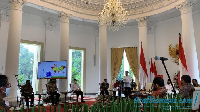 NTB Raih Prestasi Peringkat Kedua Penyerapan dan Realisasi APBD, Dibacakan Langsung Presiden Jokowi di Istana Bogor