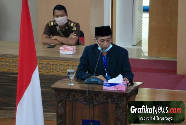 Rapat Paripurna LKPJ 2019, Wabub Sampaikan 5 Prioritas Pembangunan Lombok Tengah. 