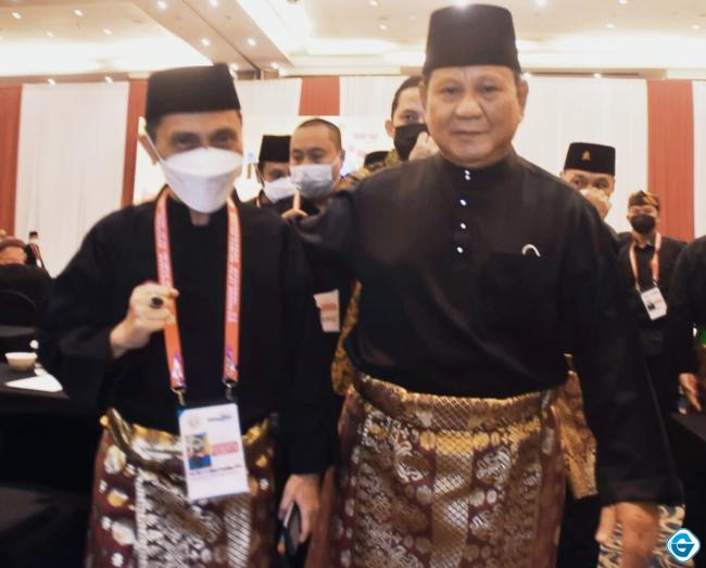 Nelson Pomalingo Dukung Kembali Prabowo Ketua Umum PB IPSI 2021-2025 