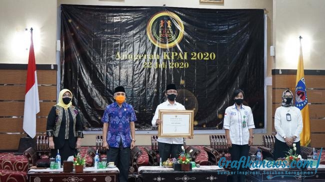 Kota Mataram Terima Anugerah Dari KPAI