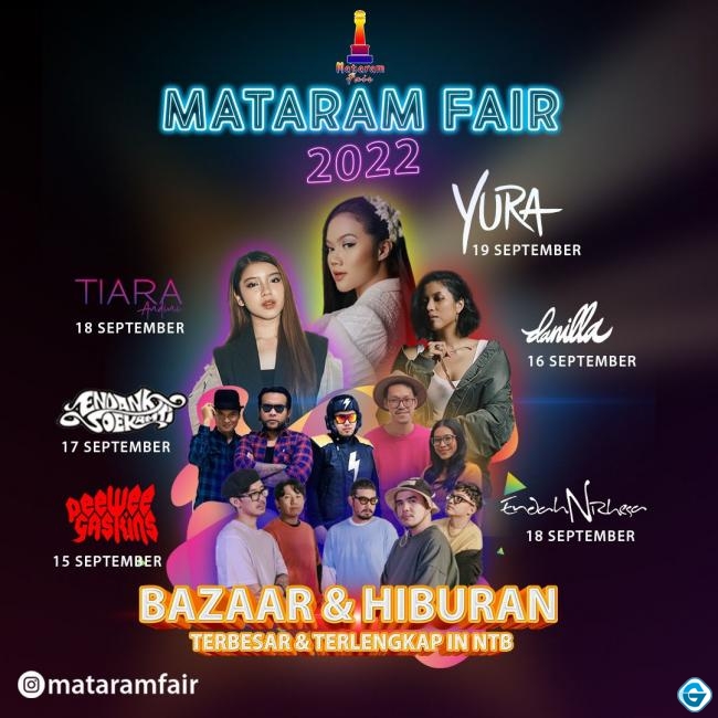 Catat Tanggalnya! Mataram Fair 2022 di Lombok Epicentrum Mall