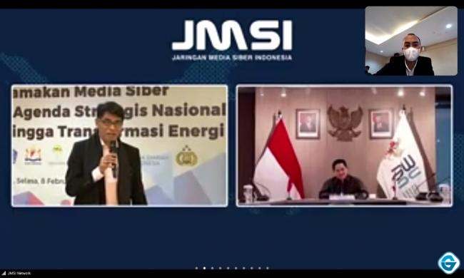 Bicara Transformasi Energi, Erick Thohir Ingatkan Indonesia Harus Jadi Produsen Bukan Konsumen Energi Hijau