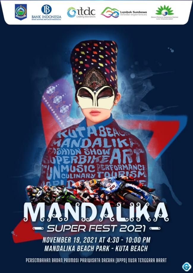 Mandalika Bertabur Event, Saksikan Mandalika Super Fest 19-20 November 2021