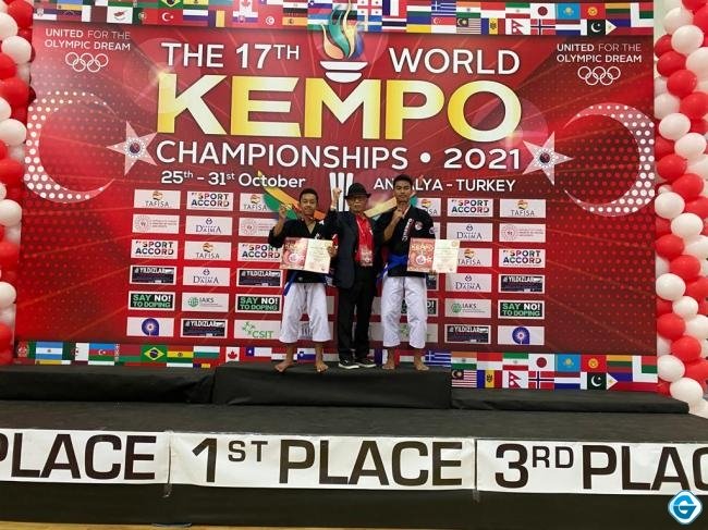 Sabet Medali Emas di Turki, Atlet Kempo Asal Manggarai Harumkan Nama Indonesia