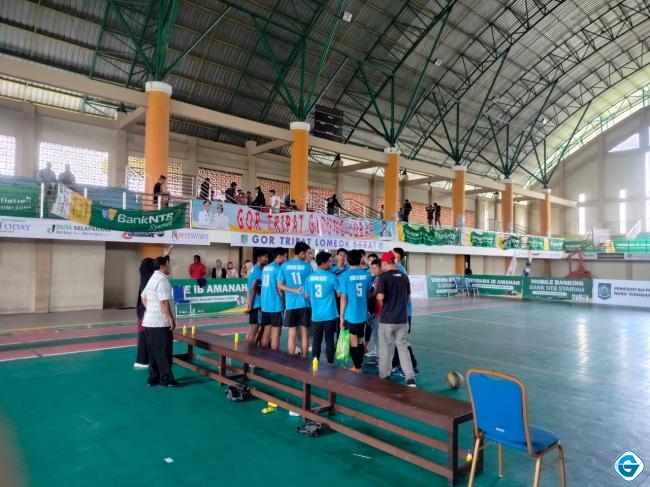Partai Final Bola Voli Piala Gubernur NTB 2022: Lombok Barat vs Kabupaten Bima