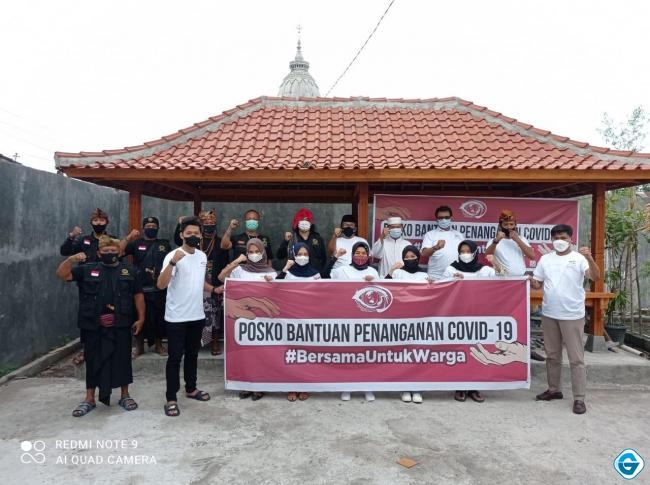 Hastag #Bersama Untuk Warga,  Laskar Sasak Launching Posko Relawan Covid-19 di NTB
