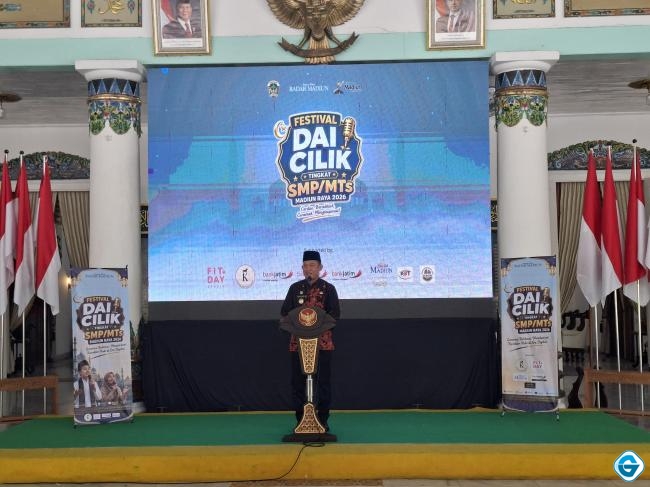Dukung Festival DAI Cilik, Wabup Madiun : Panggung Ini Menjadi Wadah Melatih Keberanian dan Karakter Anak