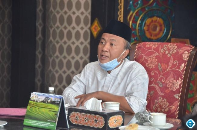 Forkopimda Lombok Barat Monitoring Pilkades Serentak
