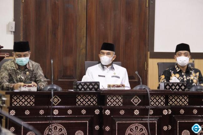 Pelepasan 16 Kafilah STQ XXVI Tingkat Provinsi NTB  