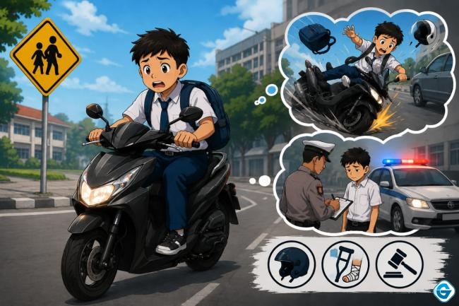 Darurat Kecelakaan Remaja, Pemkab Ngawi Siapkan Regulasi Larangan Mengendarai Motor untuk Pelajar di Bawah Umur