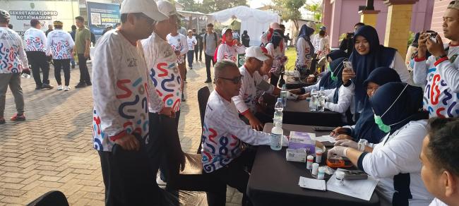 Bukti Sinergitas Selama 2 Tahun, DPRD Kota Madiun Gelar Sepeda Sehat Bersama Forkopimda
