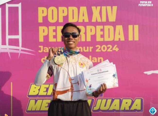 Jember Raih 10 Besar, Juara Umum Katagori Panahan Pada Popda dan Paperda Provinsi Jawa Timur 2024