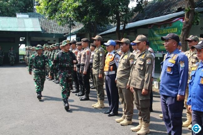 Waspadai Kerawanan Bencana, Kodim Kendal Gelar Apel Kesiapsiagaan