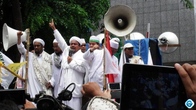 Imam Besar FPI, Rizieq Shihab. (Doc: CNNIndonesia.com)