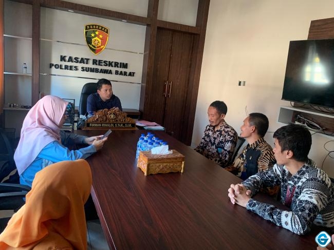 Kemenkum NTB Perkuat Sinergi dengan APH dalam Pemeriksaan Notaris di Sumbawa