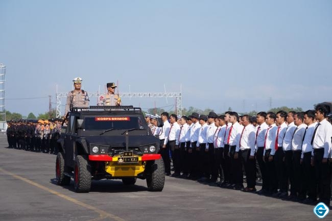 2.678 Personel Dikerahkan, Kapolda NTB Pimpin Apel Ops Mandalika Rinjani 2026 Amankan MotoGP