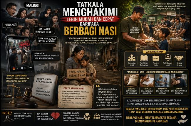 Meja Hijau Untuk si Lapar, Meja Negosiasi Untuk Si Rakus