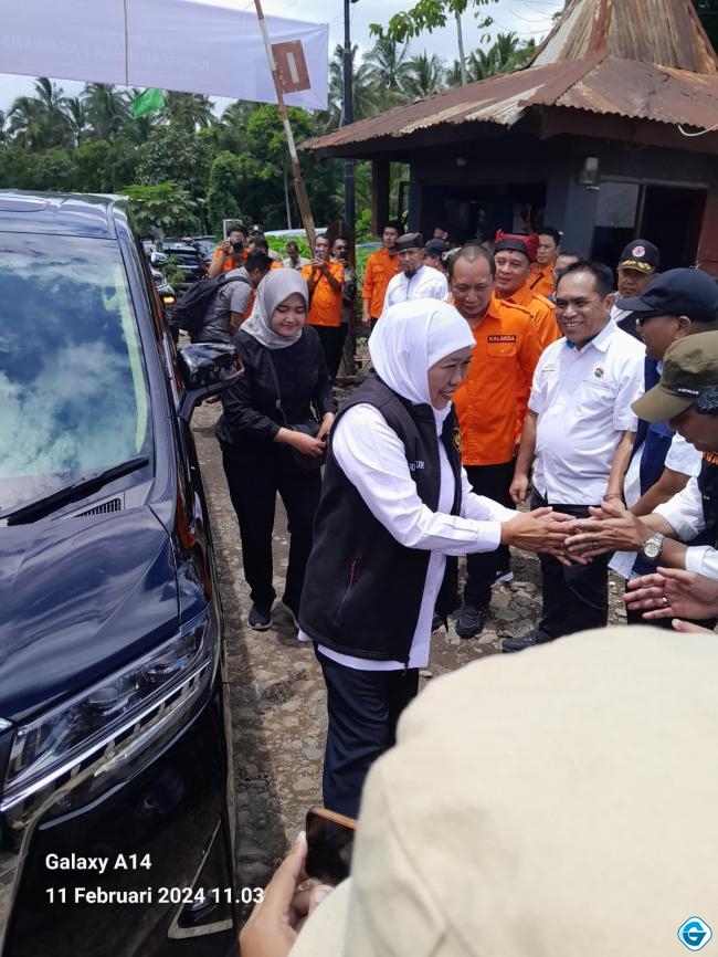 Lantunan Mahalul Qiyam Iringi Kehadiran Gubernur Jatim