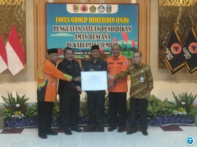 Pemkab Jember Bentuk SPAB, PJ Sekda Jember: Agar Anak Didik Tidak Gagap Bencana 