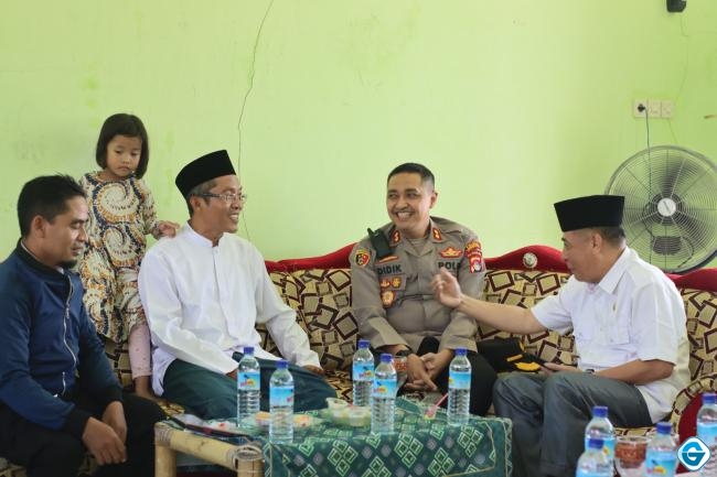 Bangun Silaturahmi, Kapolres Didik Kuncoro Suakunjung ke Ketua FKUB