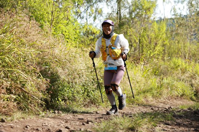Pelari Jerman Kagumi Keindahan dan Tantangan Banyuwangi Ijen Green Trail Run 2025
