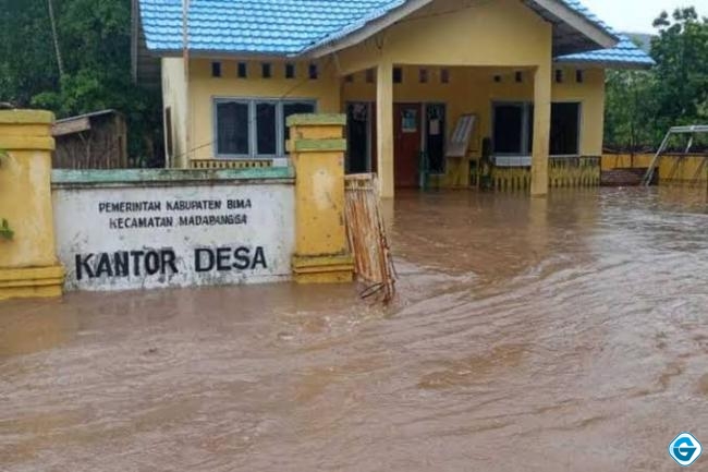 Banjir merendam 30 Desa di 4 Kecamatan. (Foto: Kompas.com)