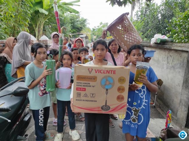 Semarak 17 Agustusan, Kelurahan Gerung Selatan Gelar Berbagai Lomba