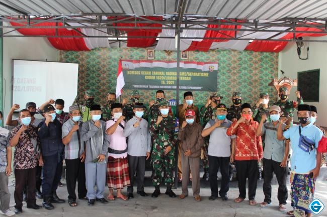 Dok. Kodim Loteng Gelar Komsos Bersama Tokoh Masyarakat di Lombok Tengah | ist