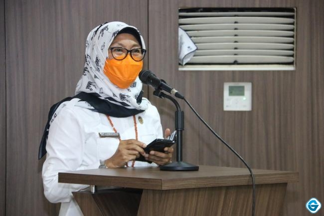 Ketua Dewan Pengawas baru, Dra. Hj. Baiq Eva Nurcahya Ningsih, M. Si