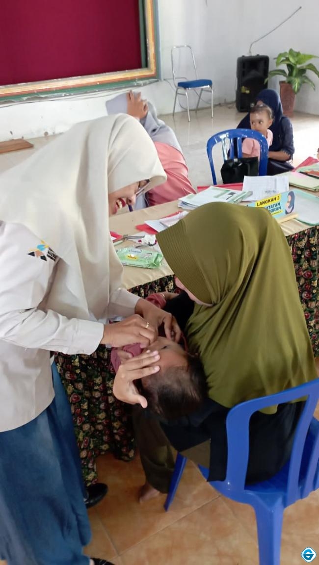 Pantau Kesehatan Warga, Pemdes Banjarejo Rutin Adakan Posyandu