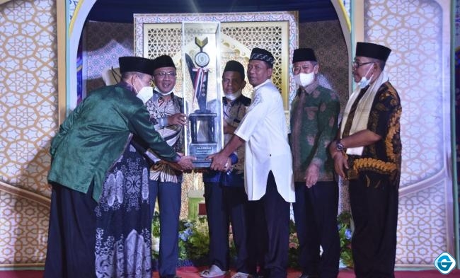 Selamat, Kafilah Kecamatan Gunungsari Juara umum MTQ ke-XXIX Tingkat Kabupaten Lombok Barat