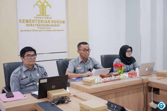 Kanwil Kemenkum NTB Perkuat Sinergi Penyusunan Propemperda melalui Forum KOPERATIF