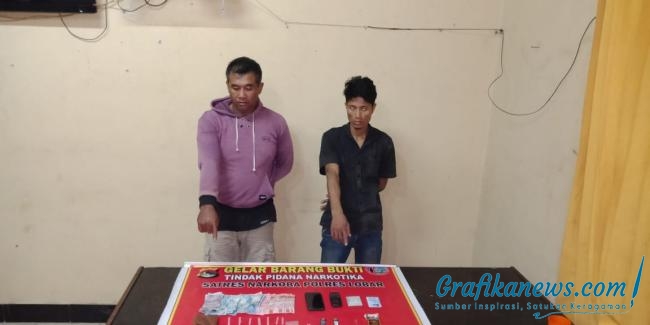 Reserse Narkoba Sergap Dua Pria Pemilik Sabu 6,54 gram di Lombok Barat