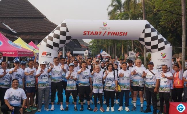 Dandim 0736/Batang Turut Ramaikan Kegiatan Even Bhimasena Run For Whale Shark 2026