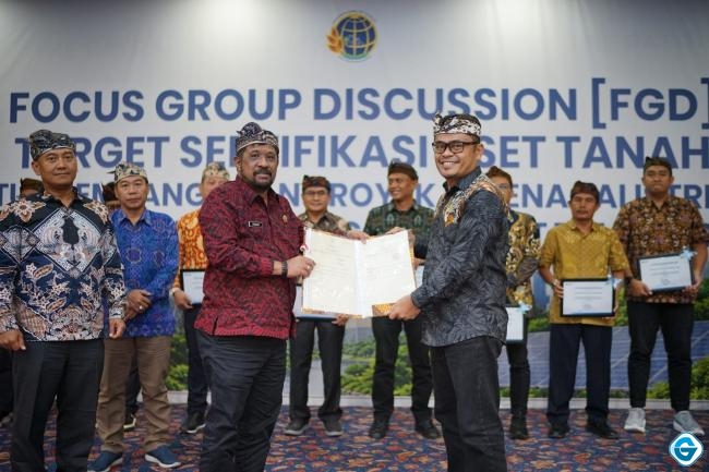 PLN UIP Nusra dan Kanwil BPN NTB Sinkronisasi Target Sertifikasi Aset Ketenagalistrikan 2026