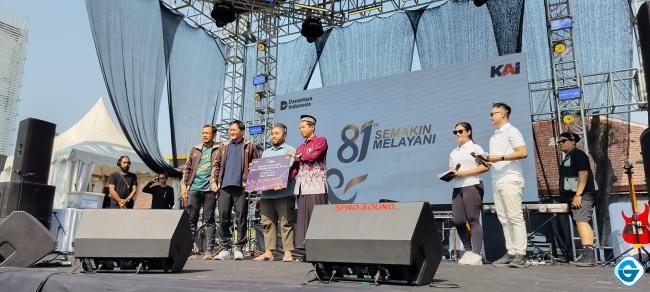 Sambut HUT ke-81 Kereta Api, Daop 7 Madiun Gelar Family Gathering 