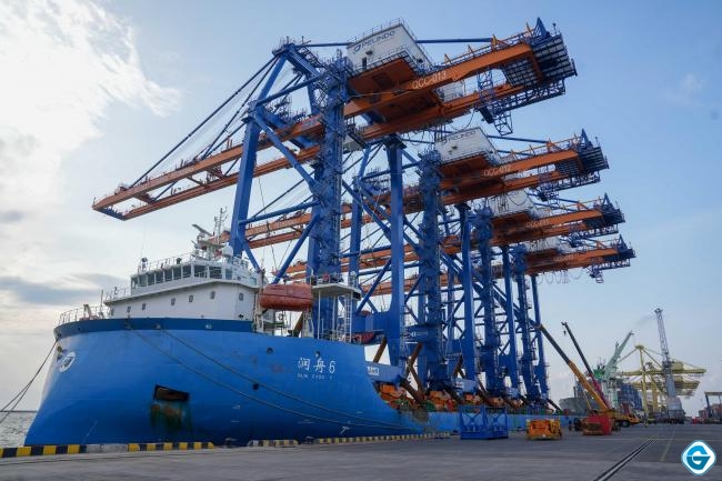 Pelindo Tambah Empat Quay Container Crane di Terminal Peti Kemas Semarang