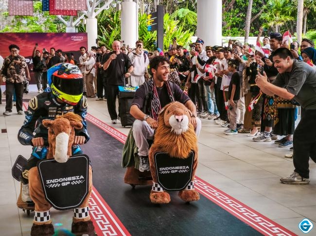 Dari Motegi ke Mandalika, Bintang MotoGP Mulai Tiba di Lombok