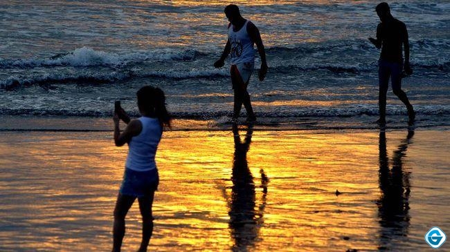 Ilustrasi pantai Kuta. (Foto: ANTARA)
