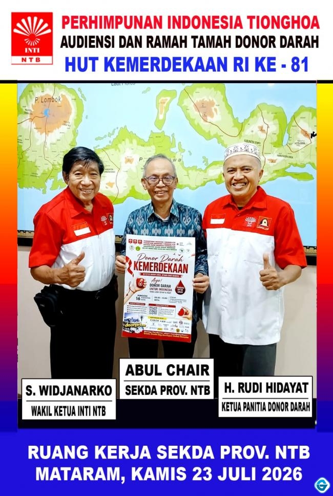 Jadilah Aktor Sejarah Donor Darah Kemerdekaan Target 1200 Kantong 