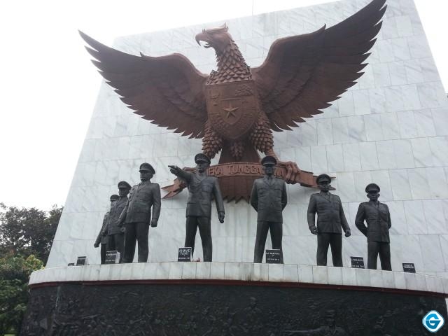 Patung Pahlawan Revolusi di Museum Pancasila Sakti. (Sumber: Kumparan)