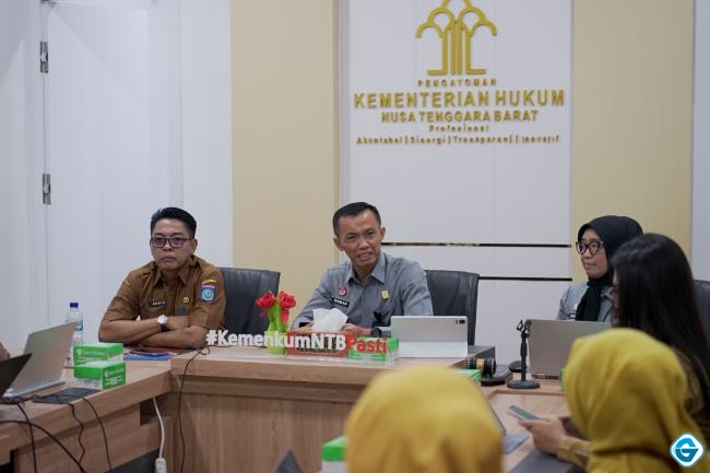 kanwil-kemenkum-ntb-matangkan-tiga-raper­gub-provinsi-ntb