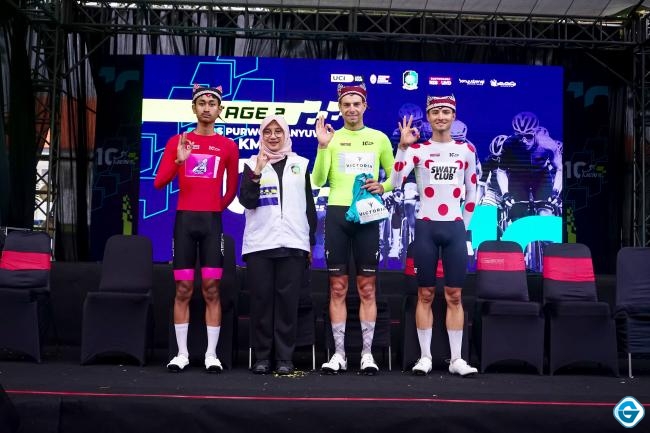 Nicolo Pettiti Ungkap Tour De Banyuwangi Ijen Serasa Tour De France 